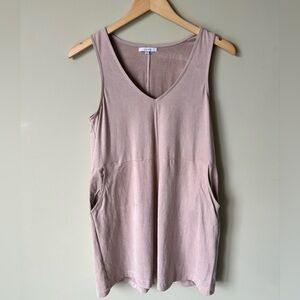 Z Supply V Neck Midi Dress Size Small